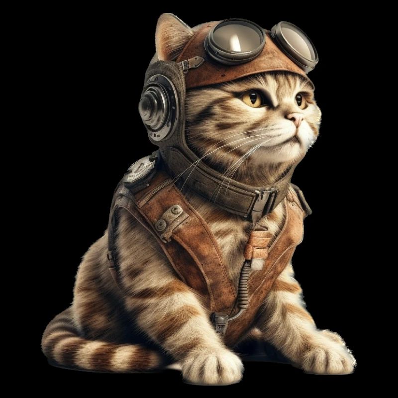Cat Retro Pilot