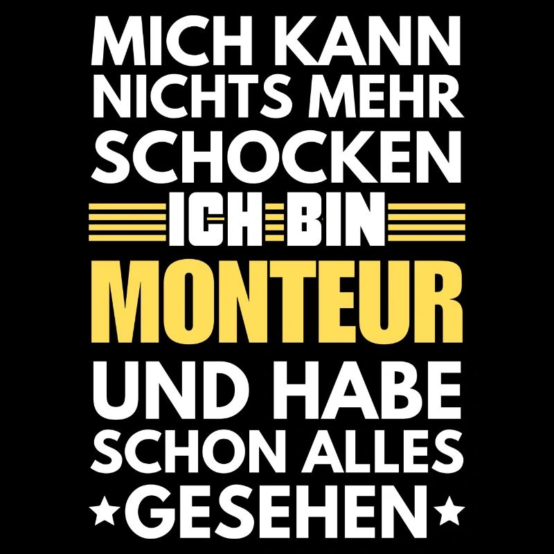 Nicht schockbarer Monteur