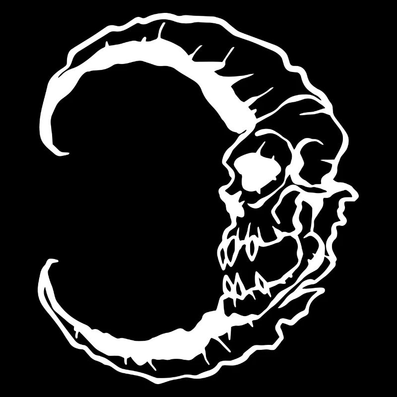 Moon Skull Halloween