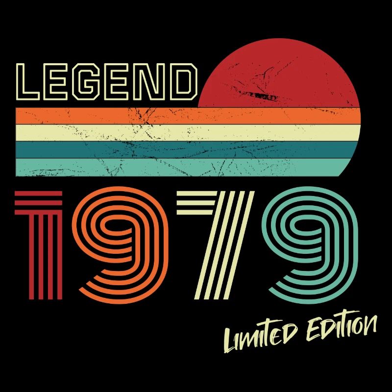 Legend 1979 Geburtstagsshirt Geschenk Jubiläum