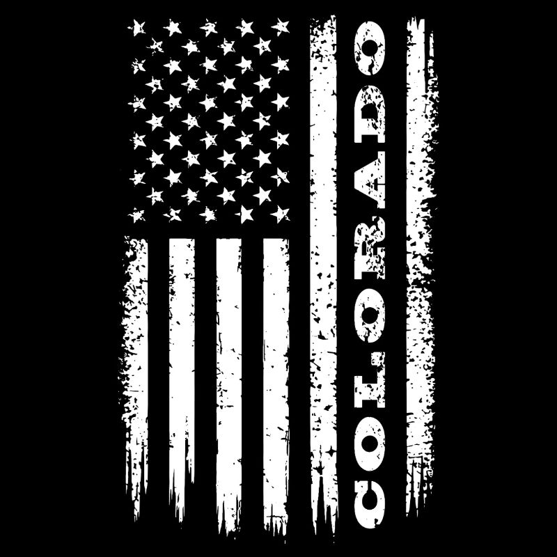 Drapeau des États-Unis Colorado State Gift