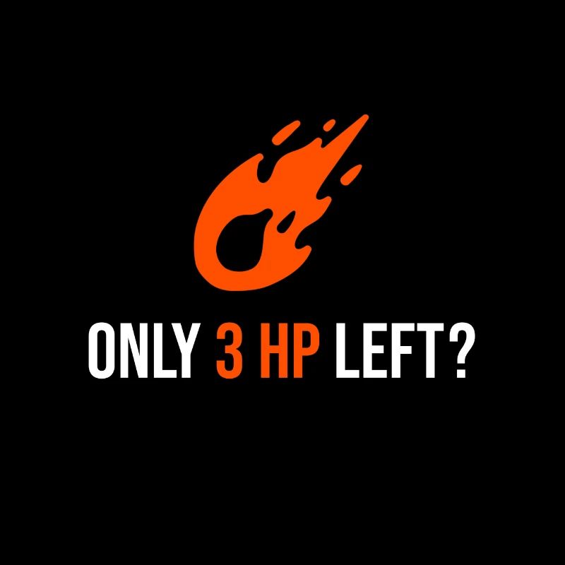 MagicTheGathering - Only 3 HP left? (dark)