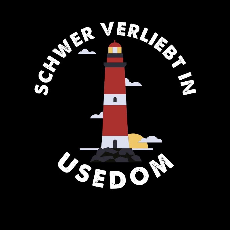 Schwer verliebt - Usedom Ostsee - Leuchtturm Anker