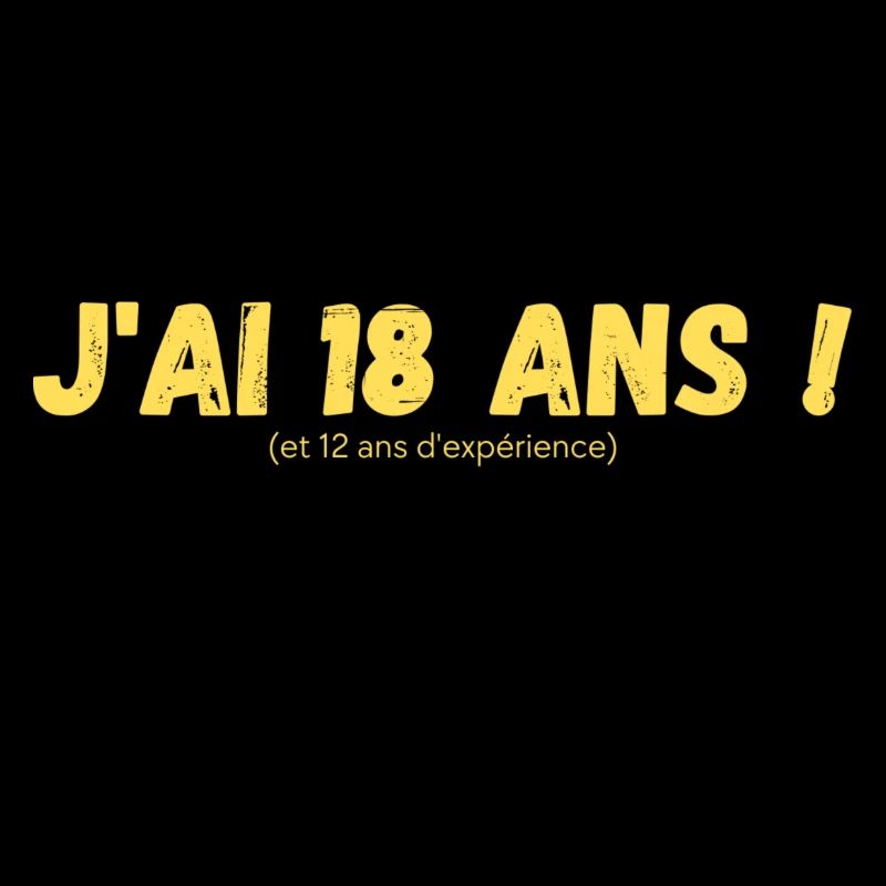 J ai 18 ans et 12 ans d experience