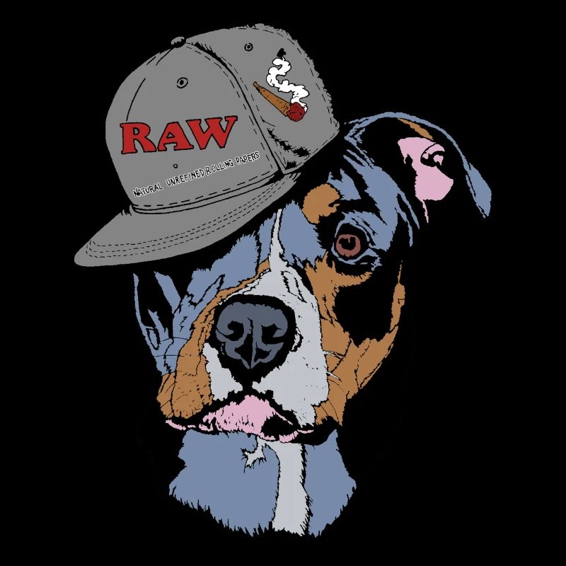 American Bully Pocket-Hanf-Hip Hop-Joint-Kiffen