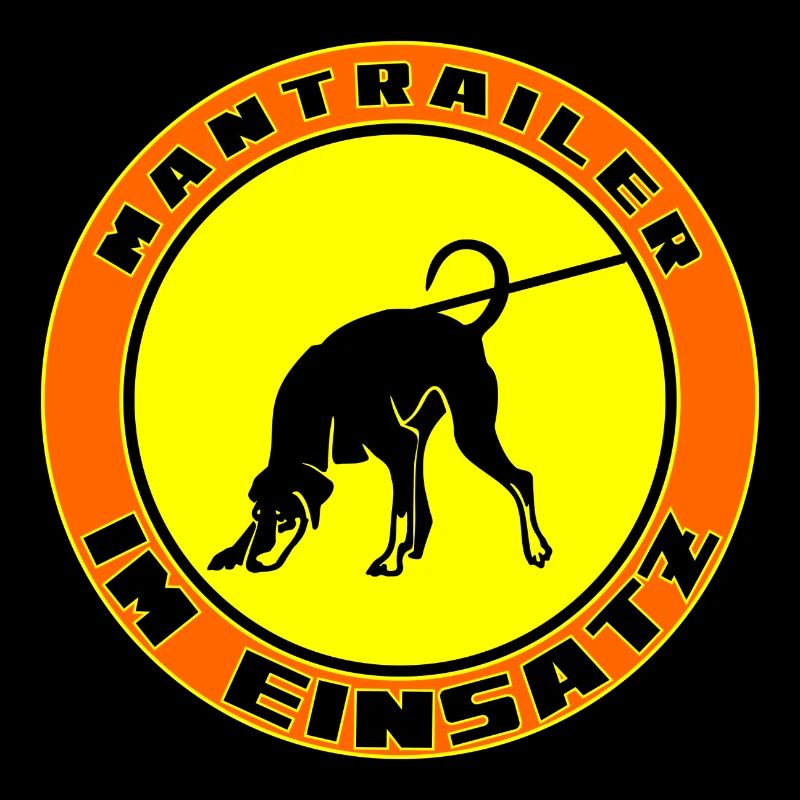 Mantrailer im Einsatz Dobermann