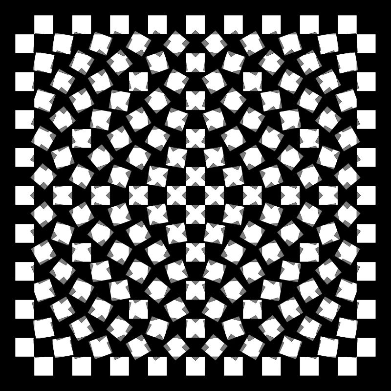 Optical Art - Psycho Chess