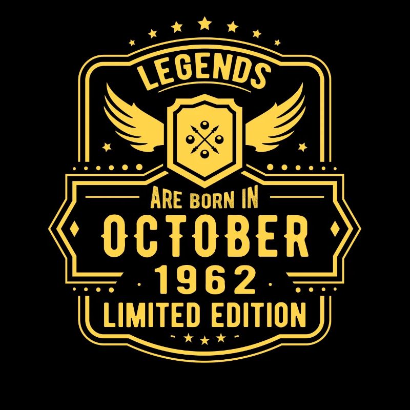 October 1962 - 60th birthday gift. Legend.