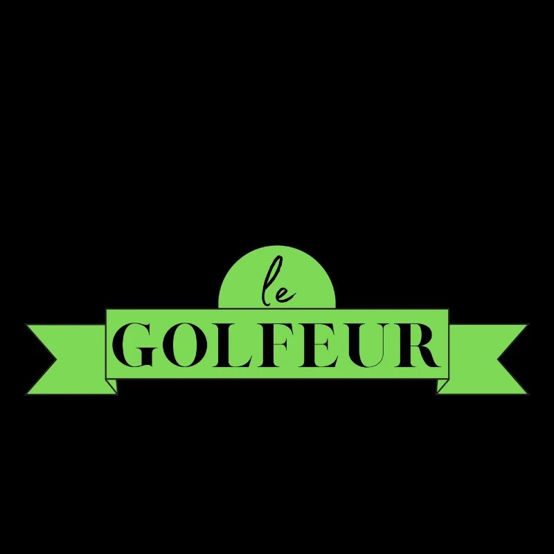 golfeur de légende - cadeau passion golf - green