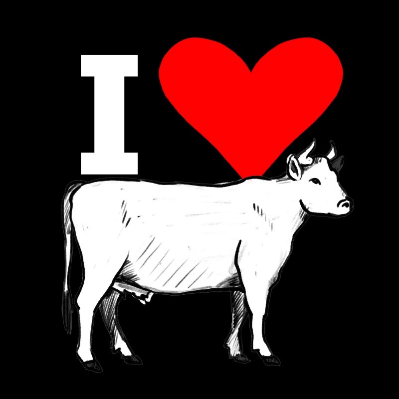 I Love Beef (Handdrawn)