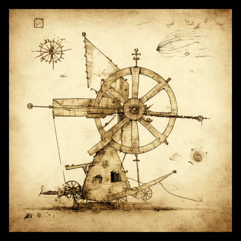 leonardo da vinci Maschine