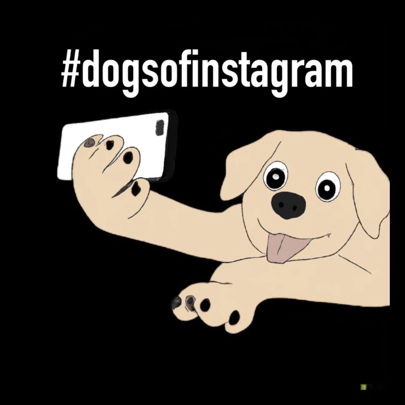 dogsofinstagram - Le chien prend selfie - doginsta