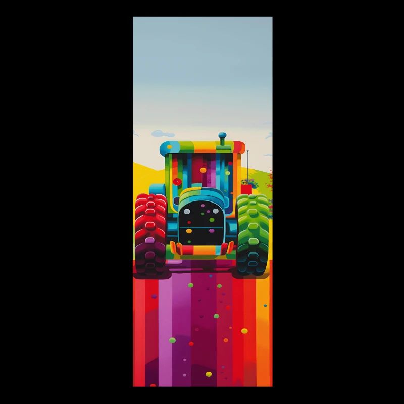 TRACTEUR ARC-EN-CIEL