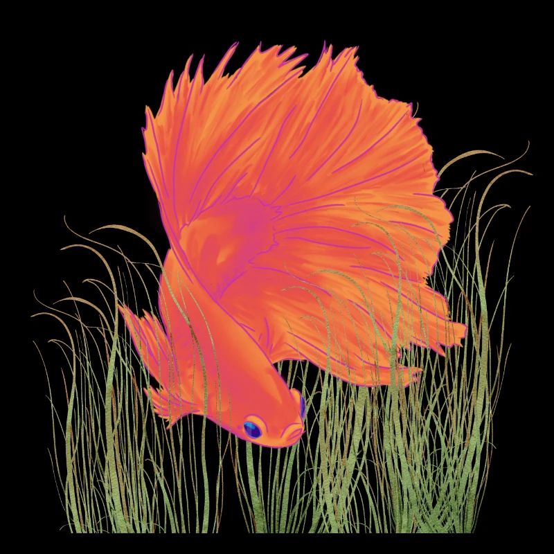 Betta Splendense HM Red