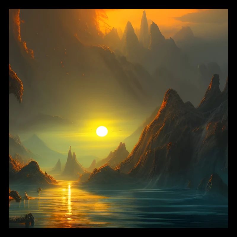 Coucher de soleil