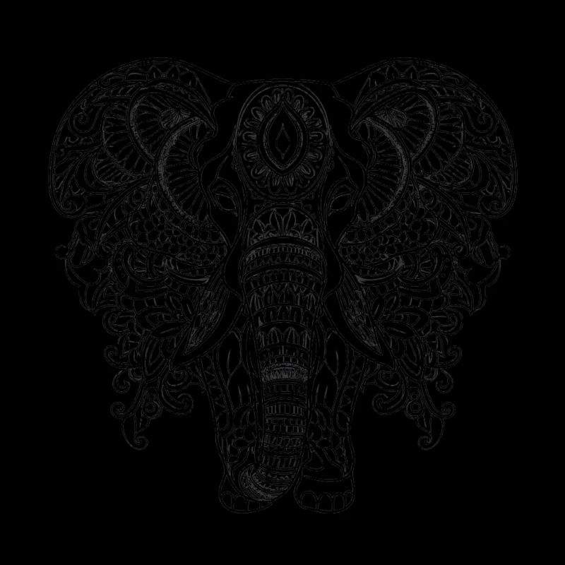 Mandala Elephant