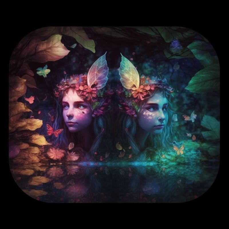 Fantasy Feen Zwilinge