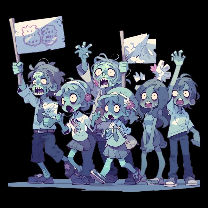 Zombie-Protestmarsch