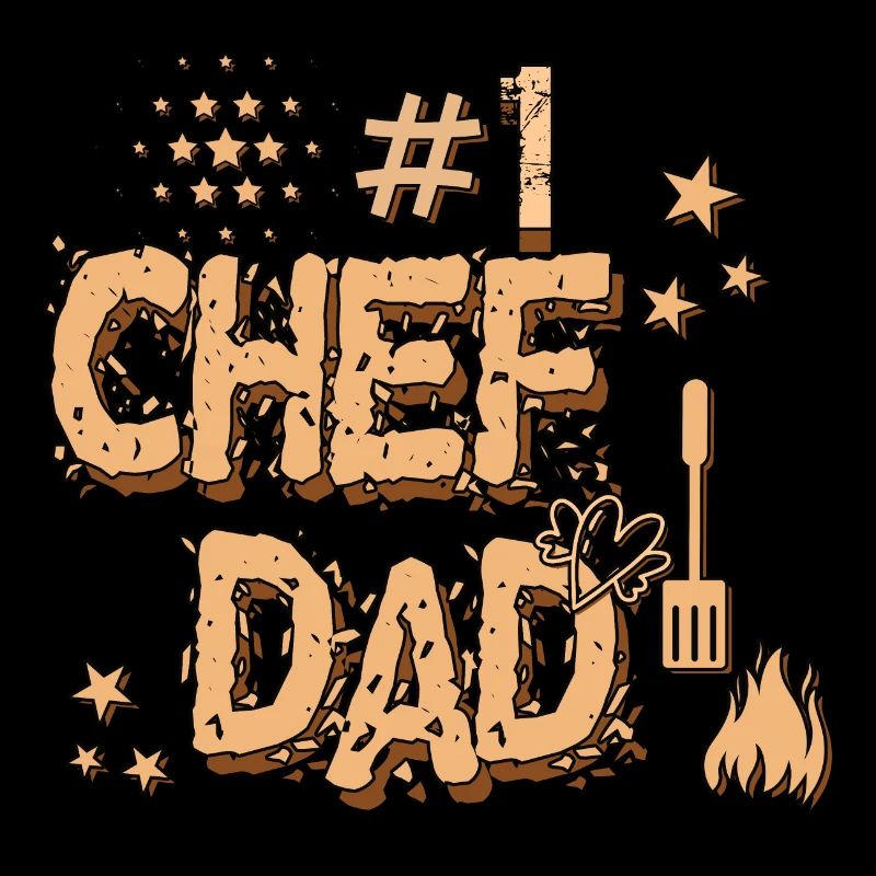 Chef Dad - tshirt