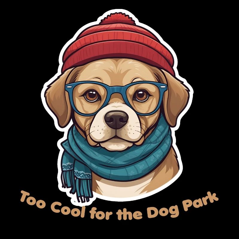 Trop cool pour le parc à chiens