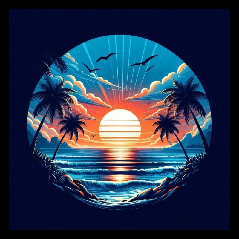 Sunset in Bali