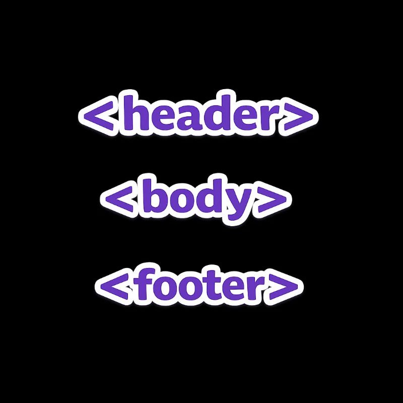 Code Stil: Header, Body, Footer - Für jeden
