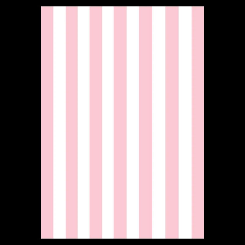 Stripes - pink white personalizable