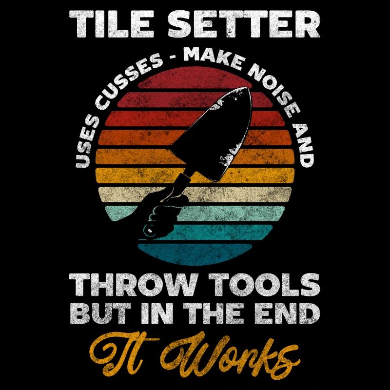 Floor Layer House Worker Men