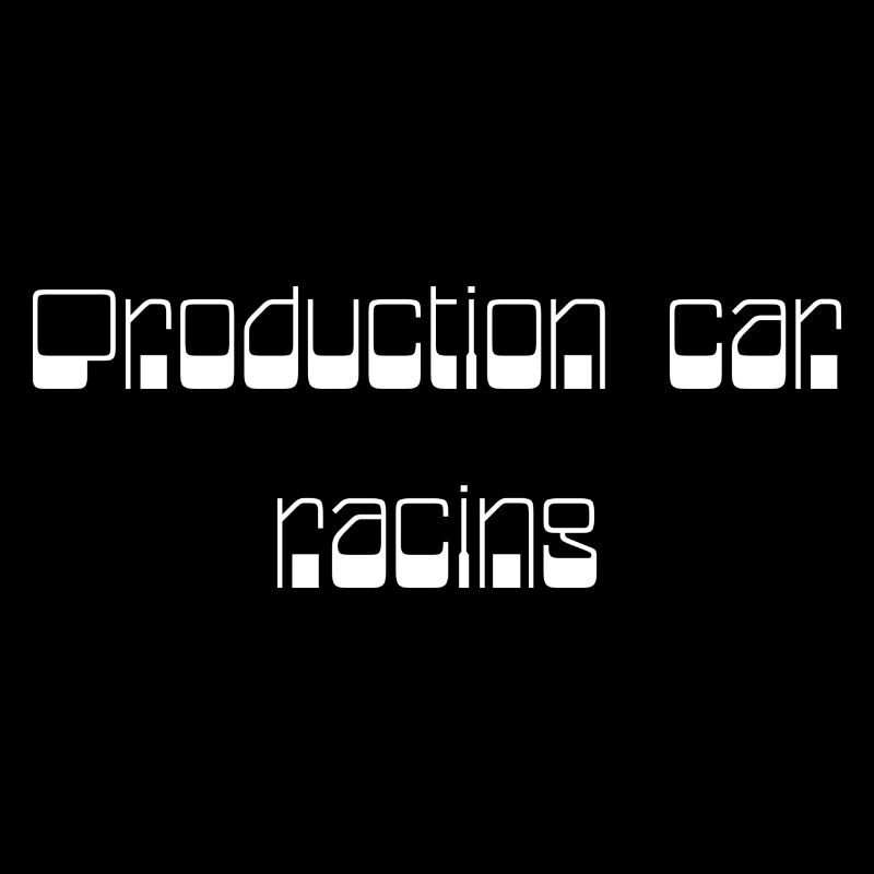 Production car racing