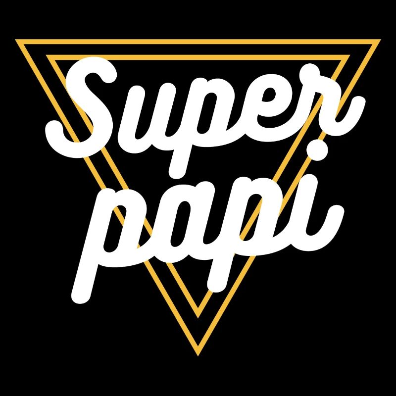 Super papi. Cadeau Papi Famille