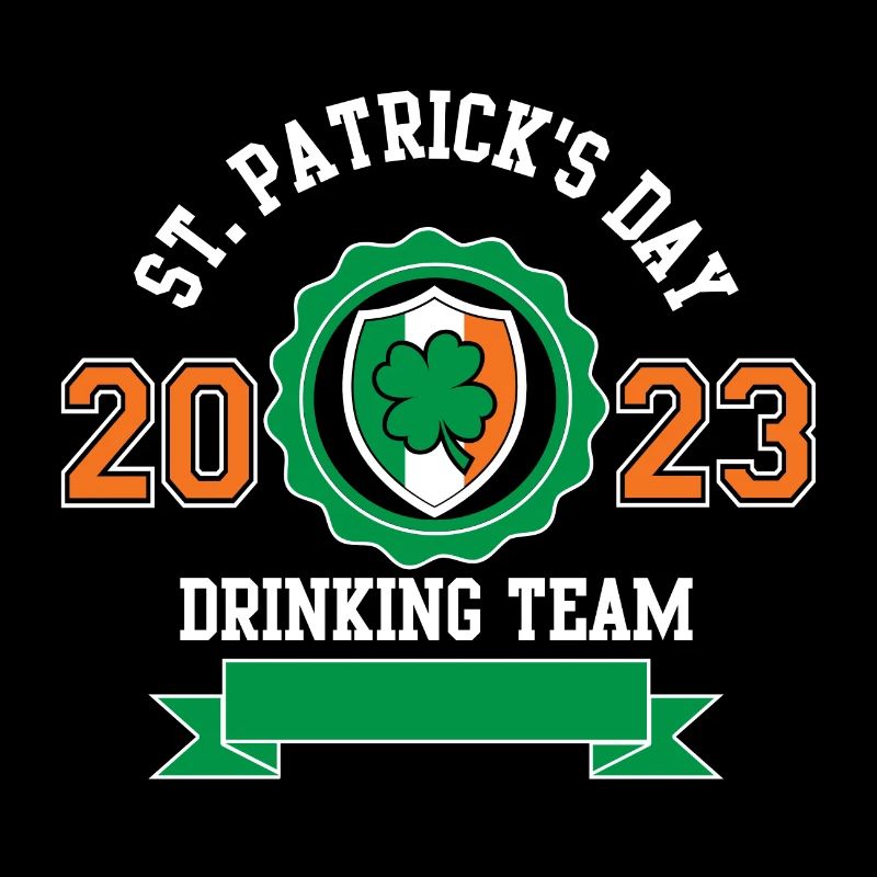Équipe de consommation de boisson de la Saint-Patrick 2023