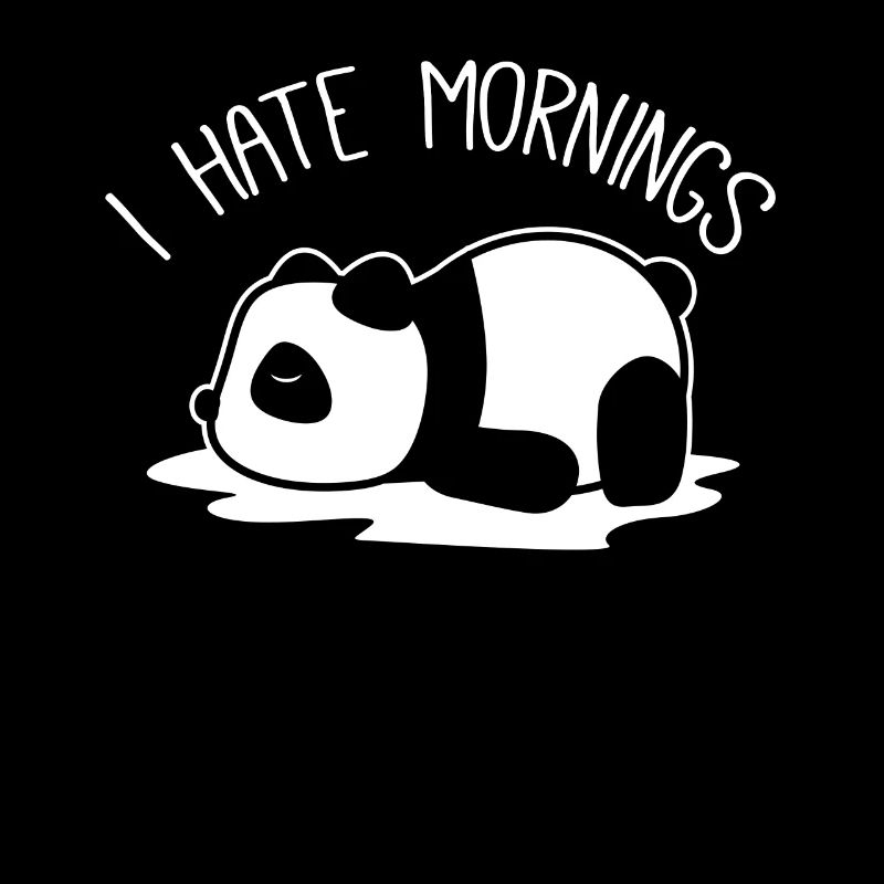 panda Müde/schlafen/faul