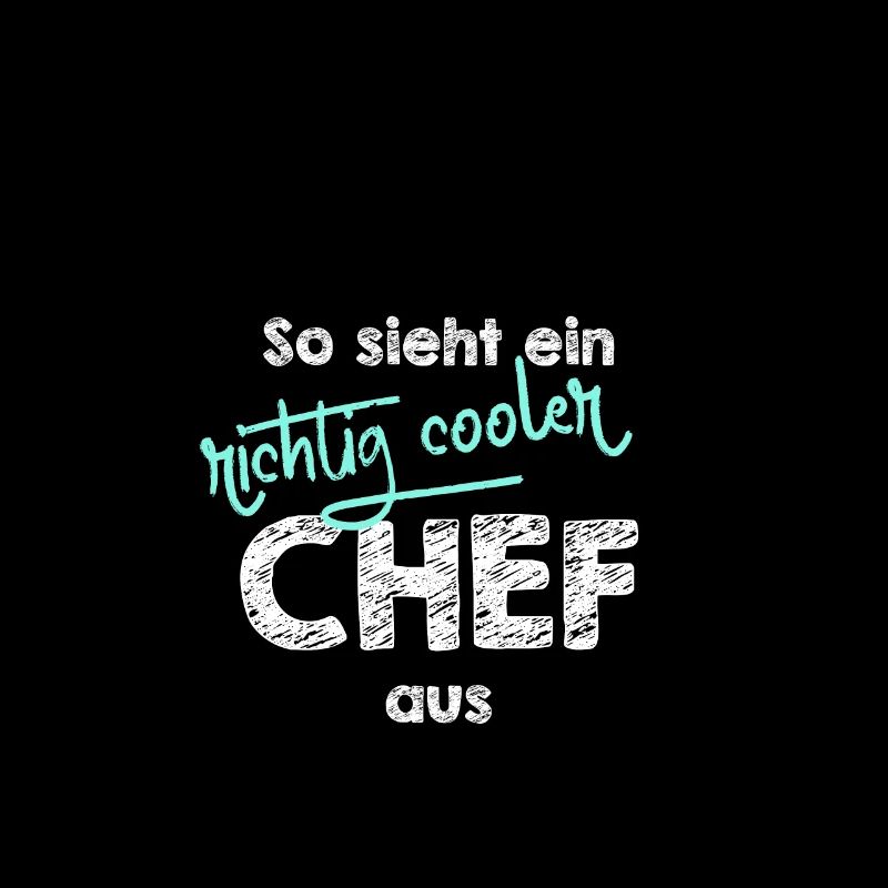 So sieht ein richtig cooler Chef aus Geschenkidee