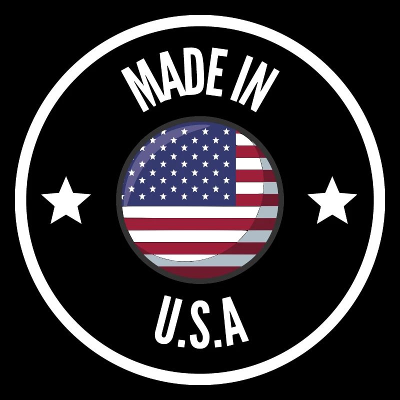 MADE IN USA White