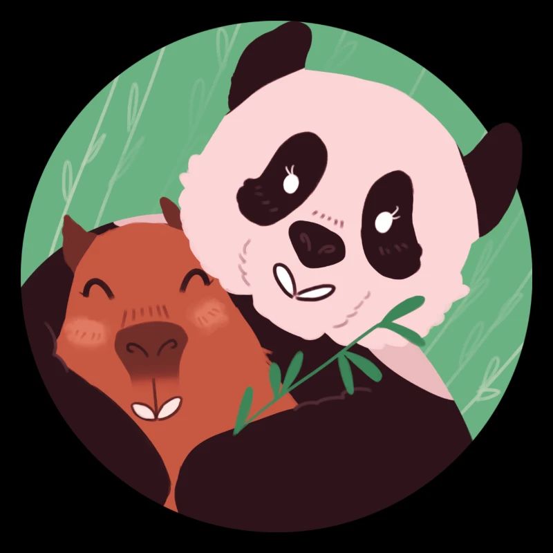 Capybara & Panda Amis