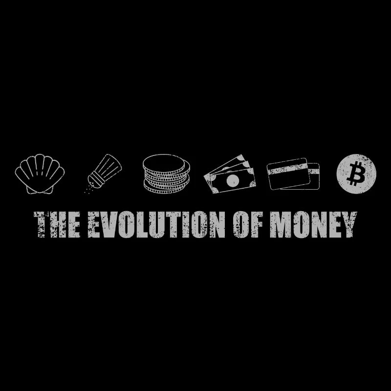 The Evolution of Money Bitcoin Cryptocurrency BTC