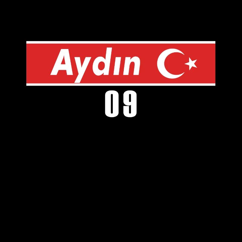 09 Aydin Plaque d’immatriculation turque en cadeau