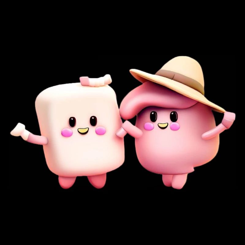 Marshmallow Pärchen