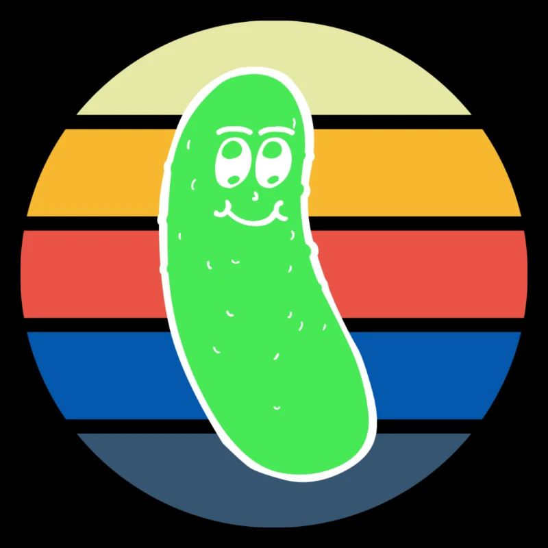 Vintage Colored Pickle # 3