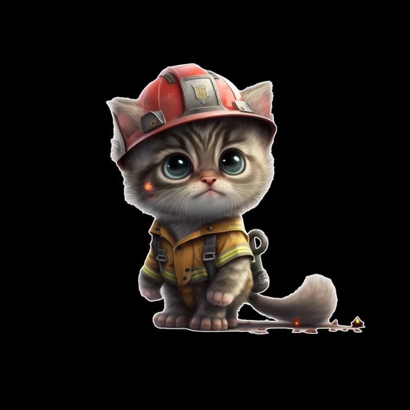 Fire Brigade Cat