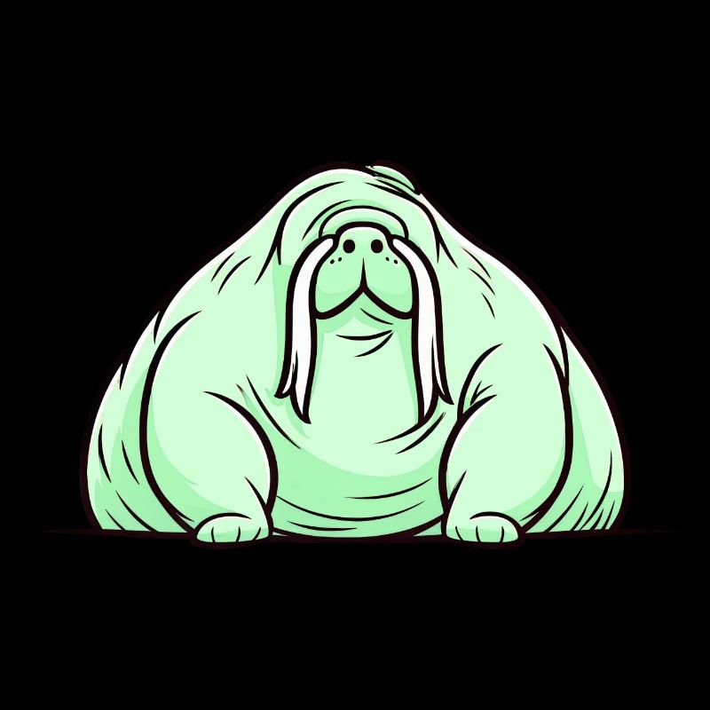 Green Walrus: Minimalistic