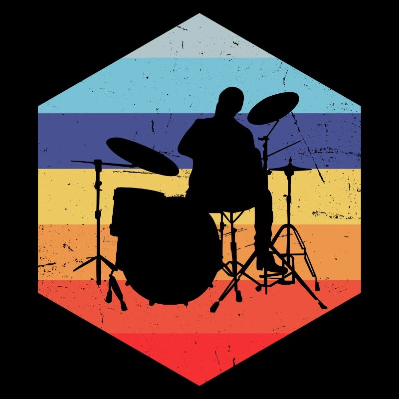 Percussionniste Drums Ladies Drummer