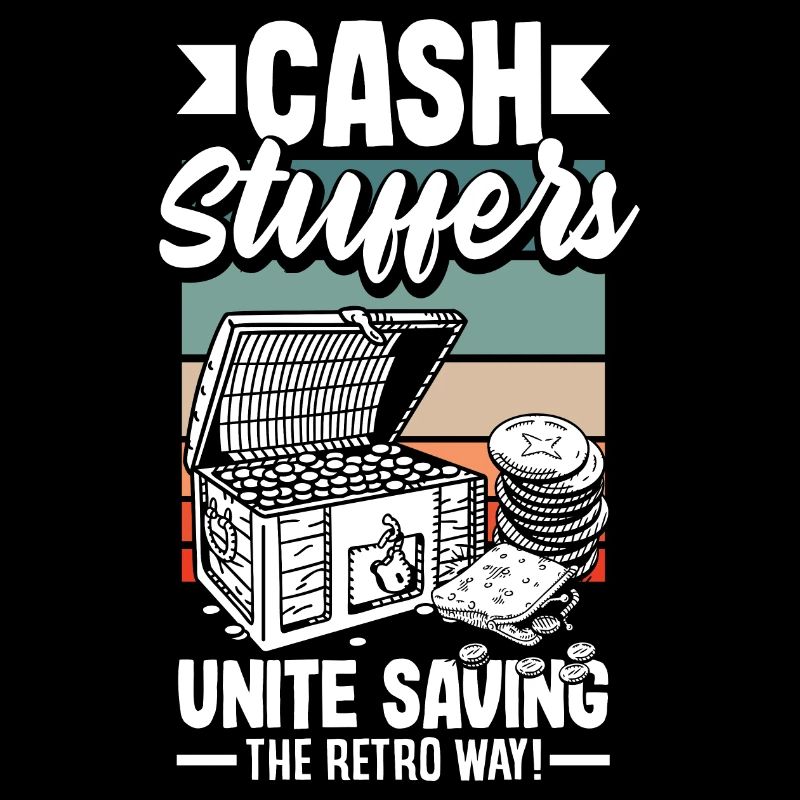 Cash Stuffers verenigen het redden van de retro manier van contant geld