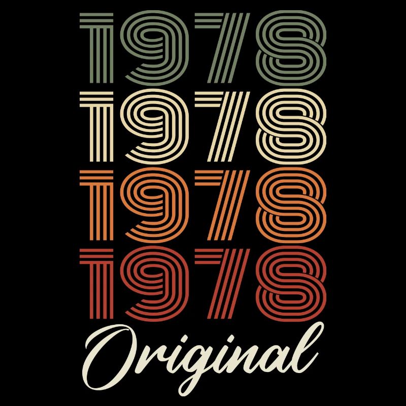 1978 Original Vintage Geburtstagsgeschenk 1978