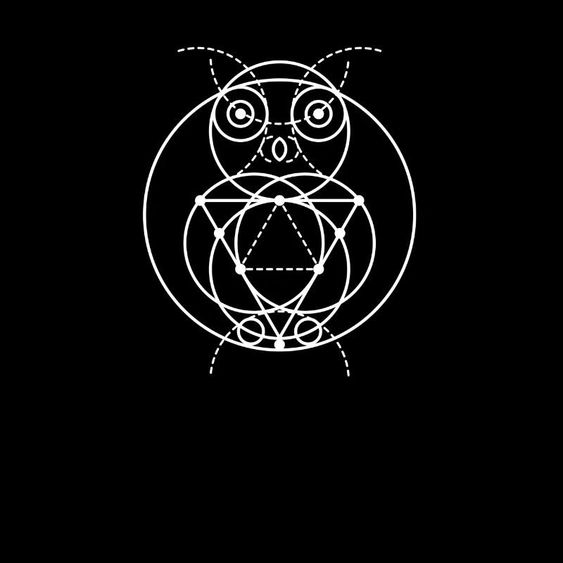 Die Eule Heilige Geometrie