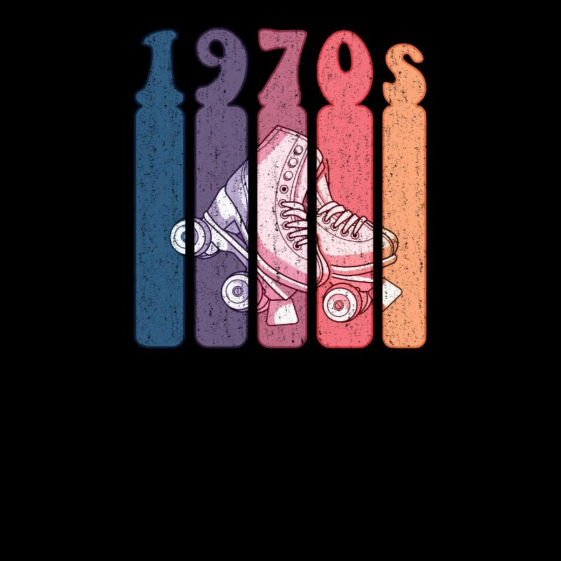 70s Roller Skates Gift Idea Vintage Retro Style