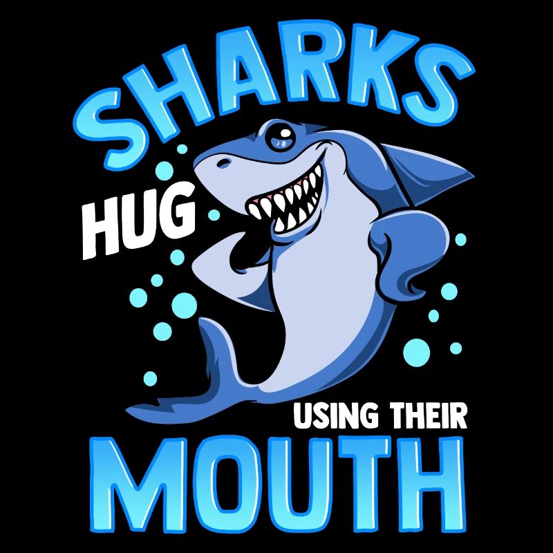 Cute & Funny Sharks Hug Using Their Mouth
