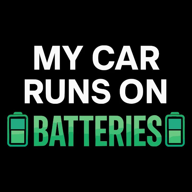 Mein Auto wird mit Batterien betrieben