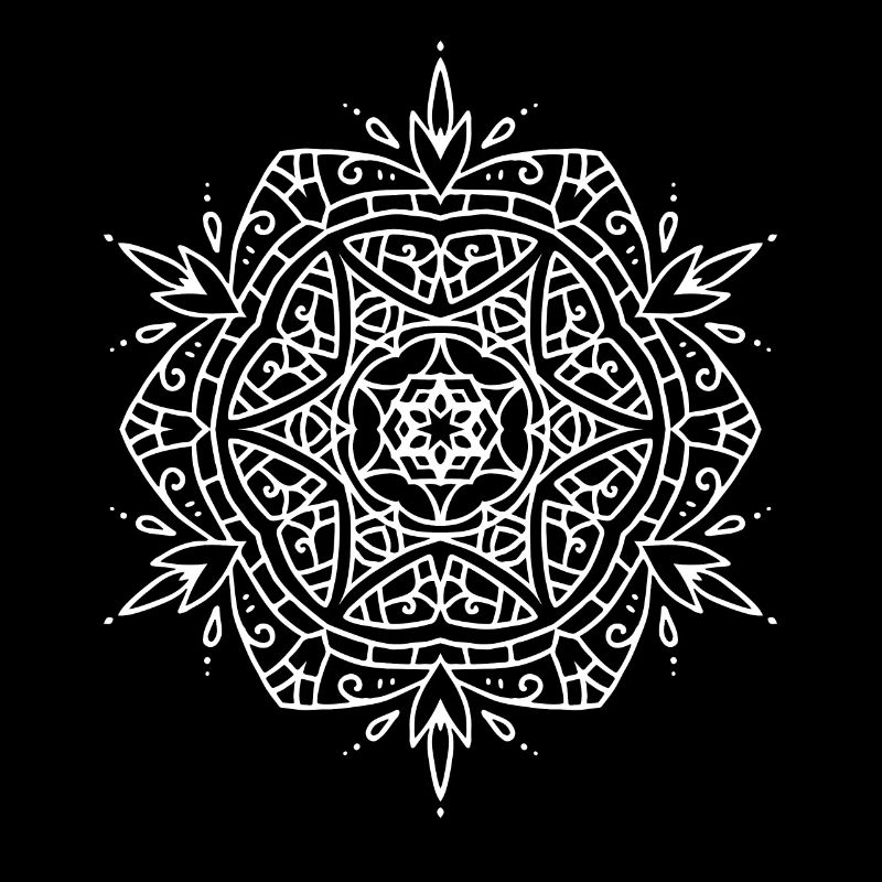 floral mandala