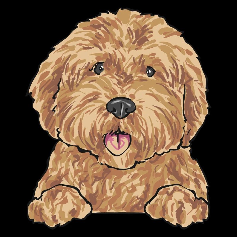Cadeau de chien Goldendoodle